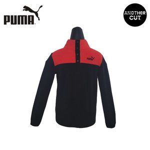 Puma Boy's Fleece Top | Red & Black